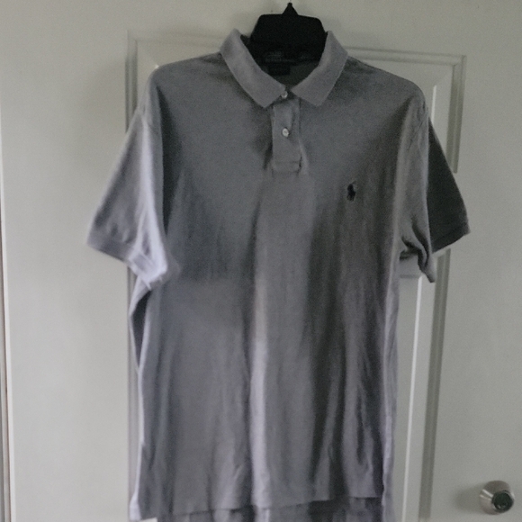 Ralph Lauren Light Gray Polo Shirt - Picture 1 of 5